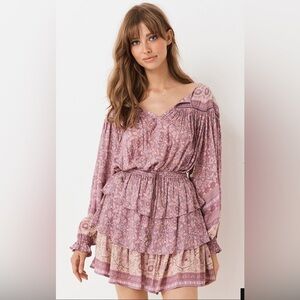 Spell and the Gypsy Dahlia Blouse in Mulberry Size extra small